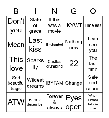 stillbugged Bingo Card