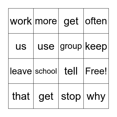 Living with Rules and Laws Bingo Card