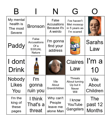 KAY & LOXLEYS STREAMYARD BINGO Card