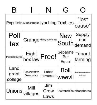 8-5.4 to 8-5.6 Review Bingo Card