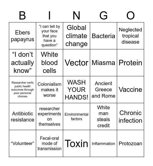 TPWKY Bingo Card