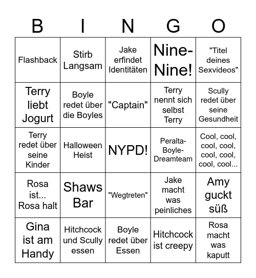 BING(O)POT! Bingo Card