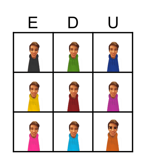 EDUVERSE Bingo Card