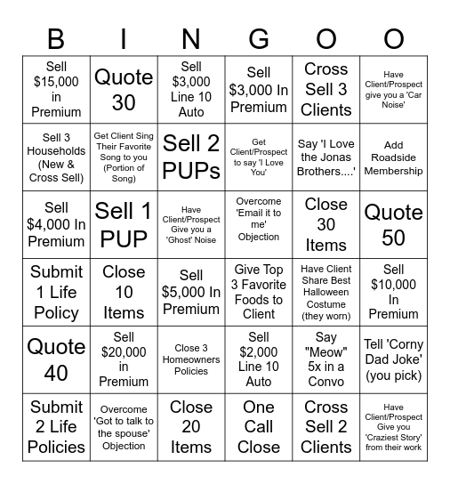 Winning With Bingo Card