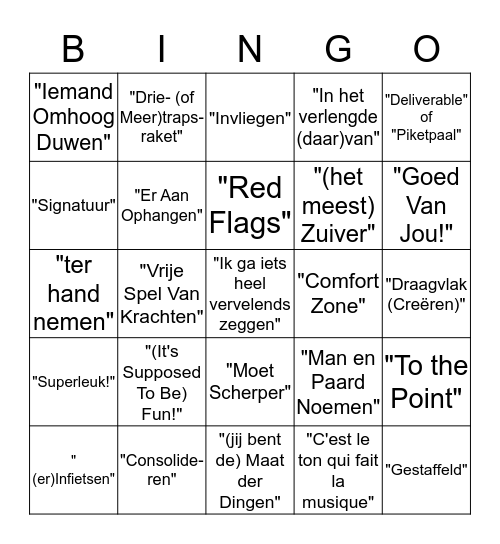 Mennosensitiviteit: It's supposed to be fun! Bingo Card