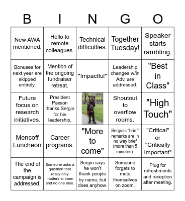 8/23/23 Bingo Card