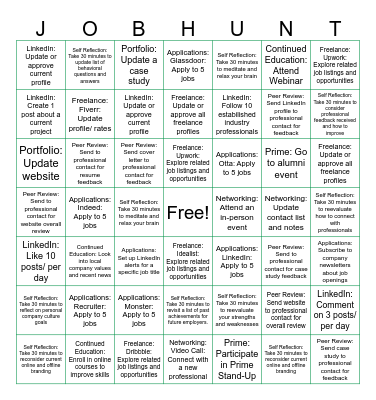 Bingo (Aug. 21st- 27th, 2023) Bingo Card