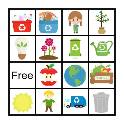SUSTAINABILITY BINGO Card
