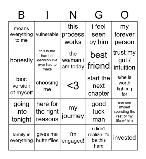 Batch Bingo 1.0 Bingo Card