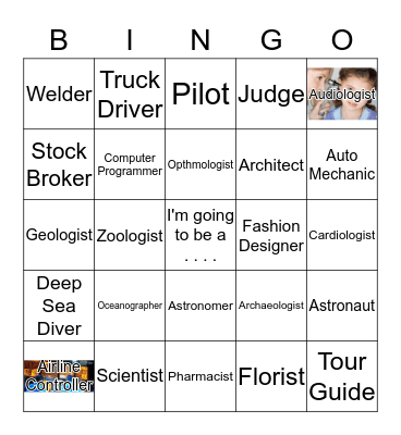 Career Bingo Card