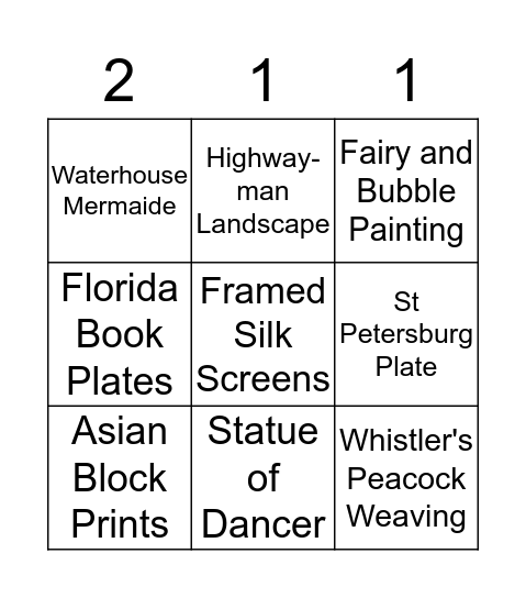 FLORI  Bingo Card