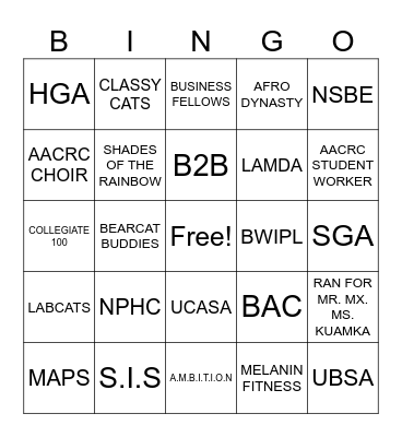 THIS MENTOR IS A PART OF Bingo Card