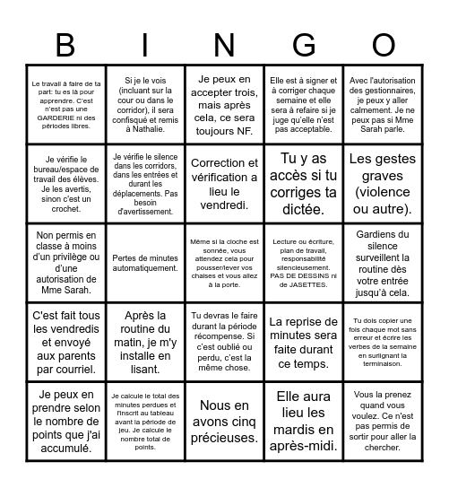 Bingo 602 Bingo Card