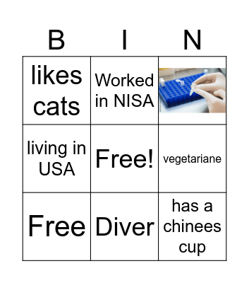 New teacher Bingo Card
