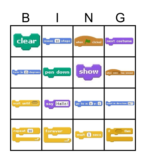 ทบทวนก่อนเรียน Bingo Card