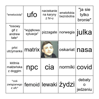 FIKACZU BINGO Card
