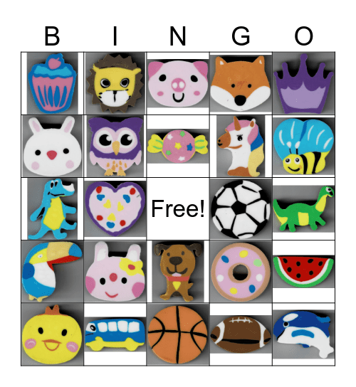 BINGO BONGO Bingo Card