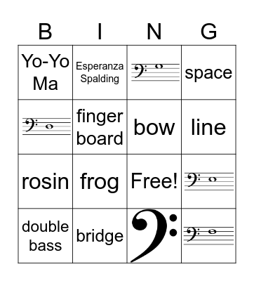 Untitled Bingo 2 Bingo Card