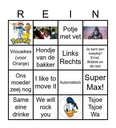 BINGO! Bingo Card