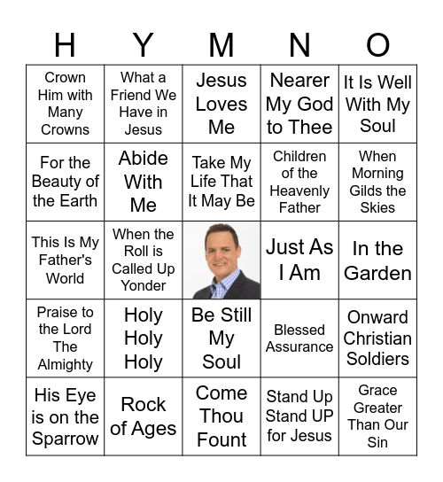 HYMNO Bingo Card