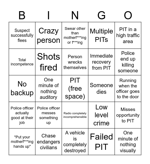 ASP Bingo Card