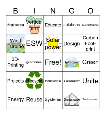 ESW Bingo Card