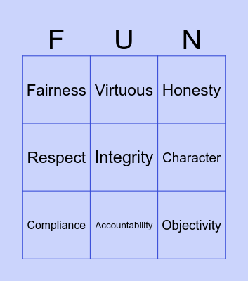 Compliance-by-Desire Bingo Card