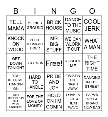 LEGENDS #3 Bingo Card