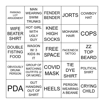 STATE FAIR BINGO 2023 Bingo Card