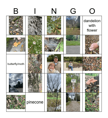Berton Family Bingo Card