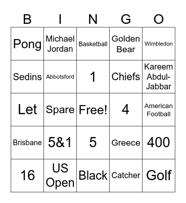 Gm 3 0923 6pack Trivia Bingo Card