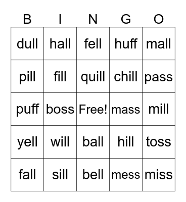 1.4 Bingo Card