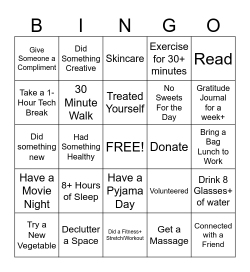 September Spirit at Sherway Bingo Card