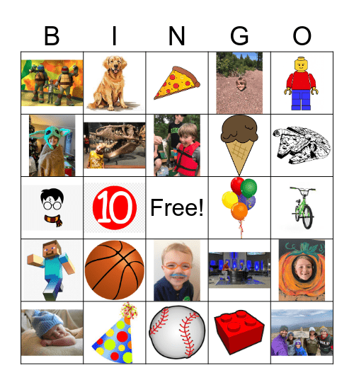 Trevyn Bingo! Bingo Card