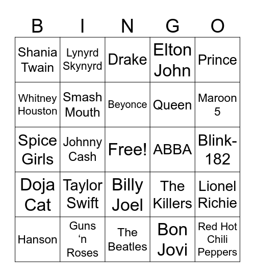 School Psych Bingo! Bingo Card