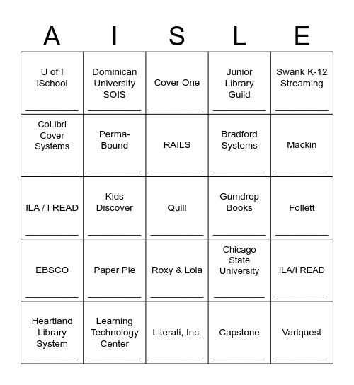 Strength in Partnerships Conference Bingo Card