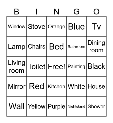La Casa Bingo Card