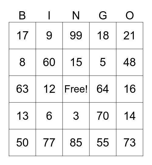 numbers-0-100-bingo-card