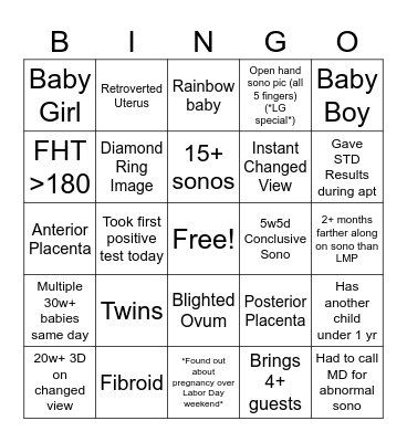 SEPTEMBER SONOGO (Must put ekyros number. No repeat clients EVERY bingo for the month wins!) Bingo Card