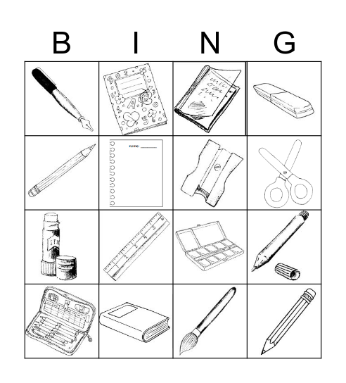 Schoolthings Bingo Card