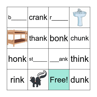 Welded Sounds Bingo Card