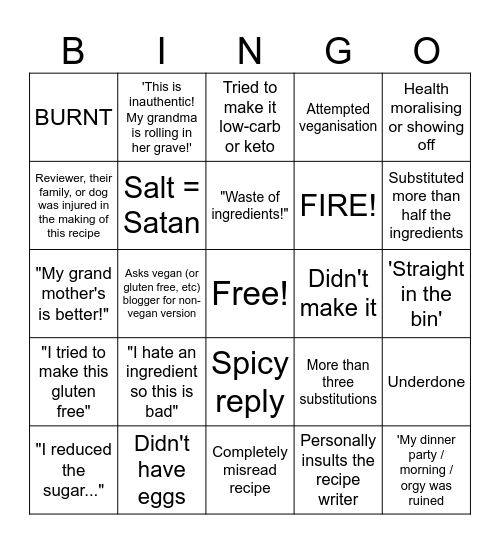 ididnthaveeggs Bingo Card