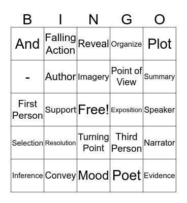 STAAR MIXER 2!!! Bingo Card