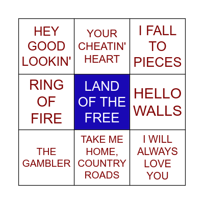 Hoedown Bingo 2023 Bingo Card