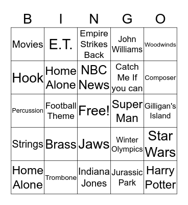 JW Bingo Card