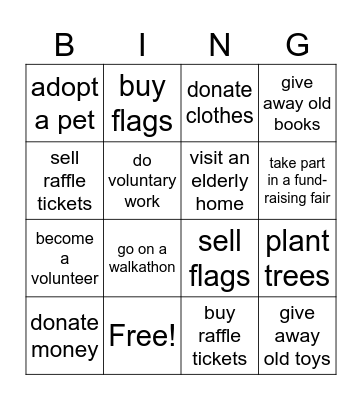 Did you...before? Bingo Card