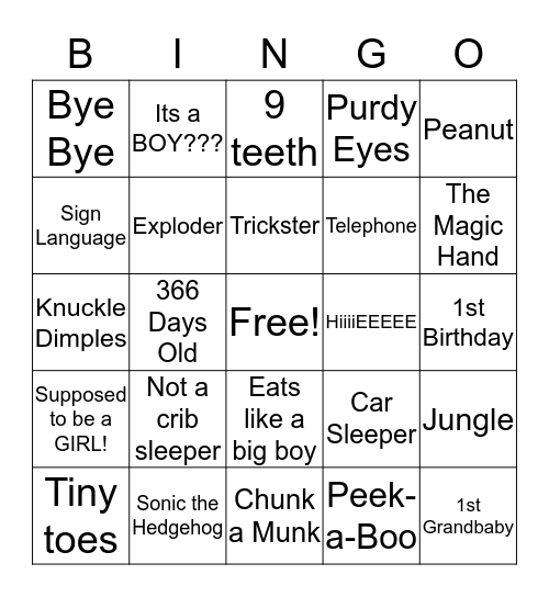 Osiris Bingo Card