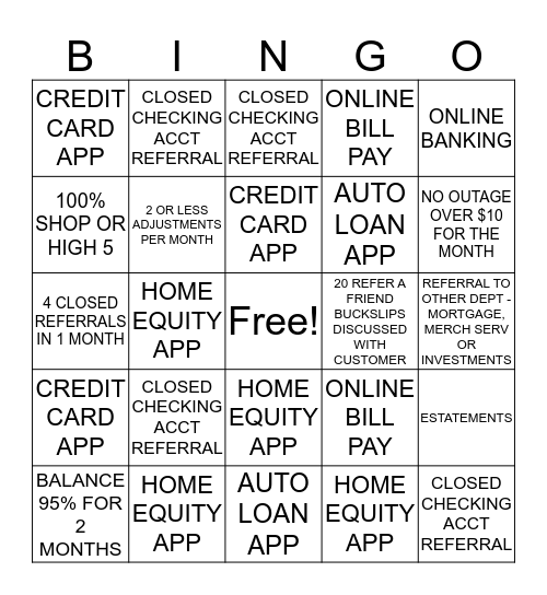 411 BINGO BASH Bingo Card