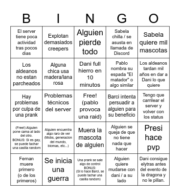 TecnoTuii Bingo Card