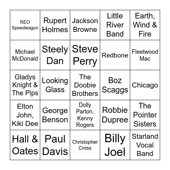 game1 Bingo Card